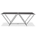 Behangtafel inklapbaar 200x60x78 cm MDF en aluminium