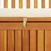 Tuinopslagbank 120x63x84 cm massief acaciahout