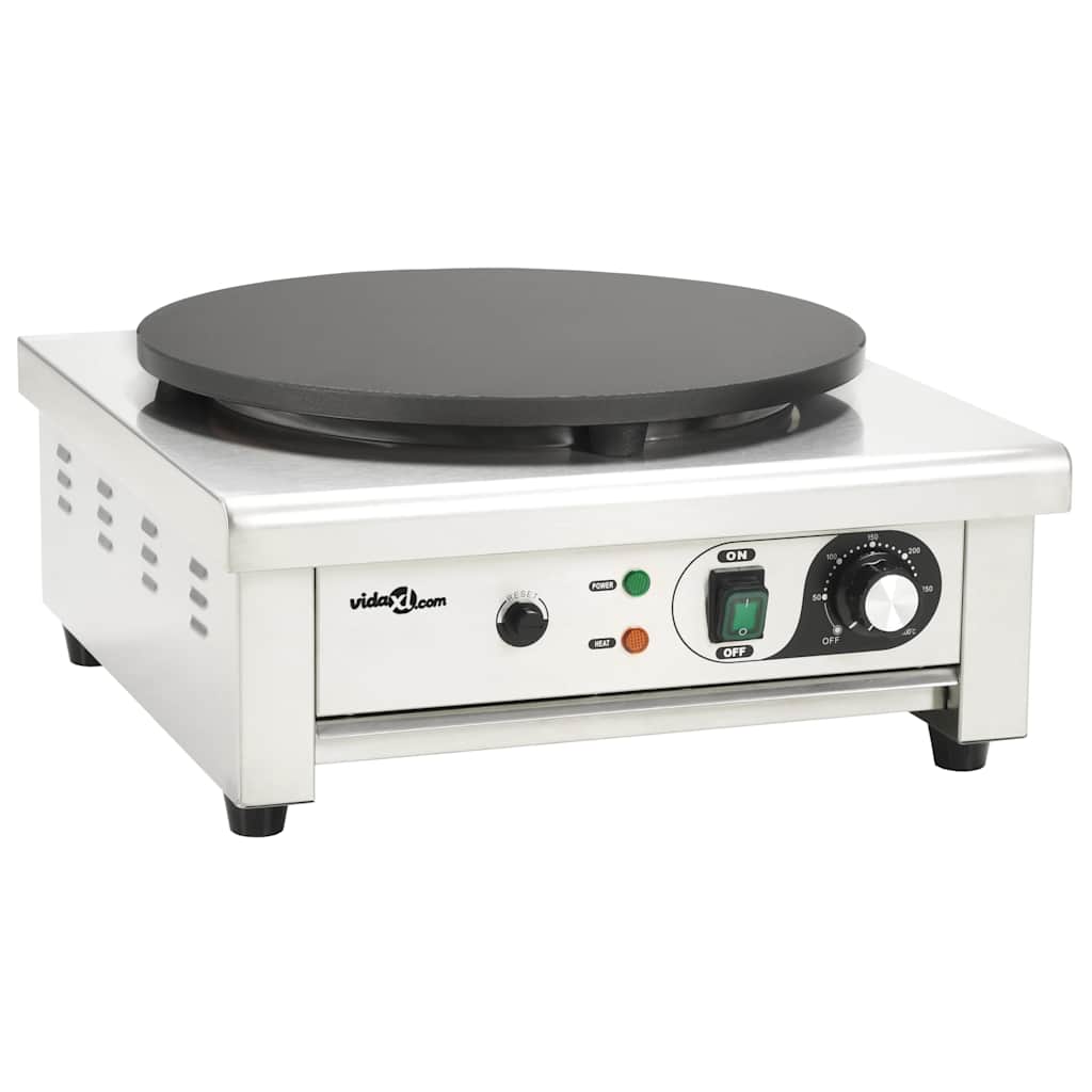Elektrische crêpemaker met lekbakje 40 cm 3000 W