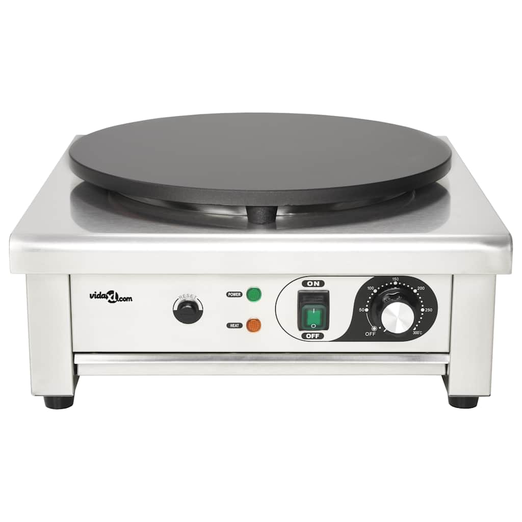 Elektrische crêpemaker met lekbakje 40 cm 3000 W
