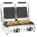 Panini grill dubbel gegroefd 3600 W 57x30,5x20 cm