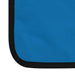 Strandmatten inklapbaar 2 st staal en stof blauw
