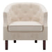 Fauteuil stof beige