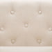 Fauteuil stof beige