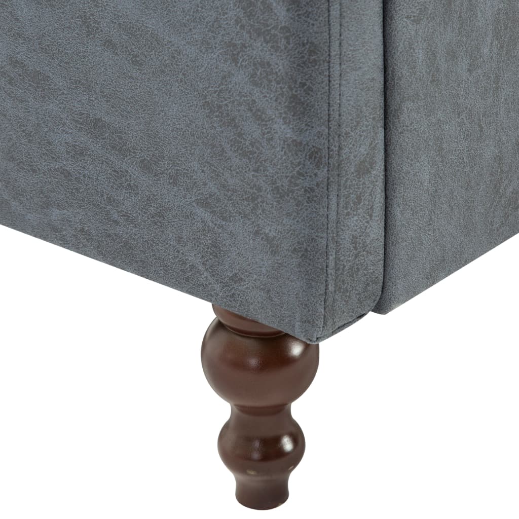 Fauteuil stof grijs