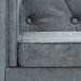 Fauteuil stof grijs