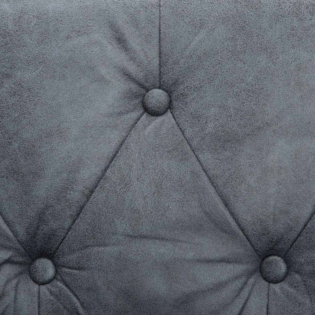 Fauteuil stof grijs