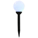 LED-solarlampen rond 15 cm RGB 4 st