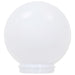 LED-solarlampen rond 15 cm RGB 4 st