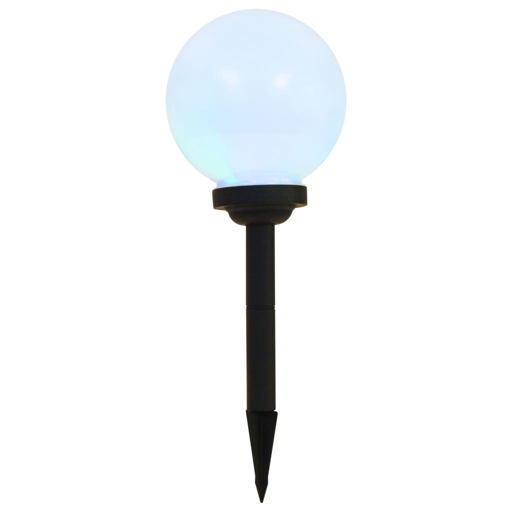 LED-solarlampen rond 20 cm RGB 3 st