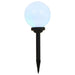 LED-solarlampen rond 20 cm RGB 3 st