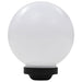 LED-solarlampen rond 20 cm RGB 3 st