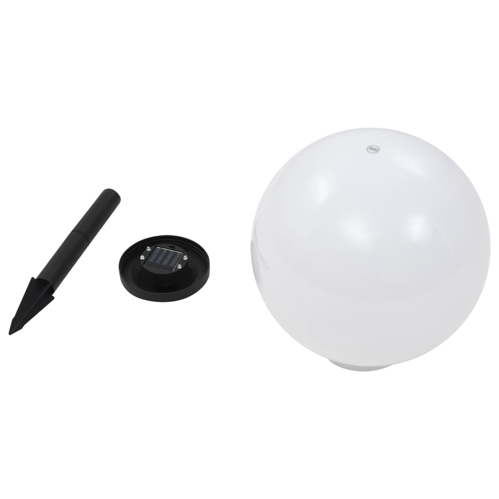 LED-solarlampen rond 30 cm RGB 2 st