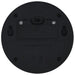 LED-wandlampen solar rond zwart 12 st