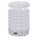 Voedseldroger rond 250 W 6 lades