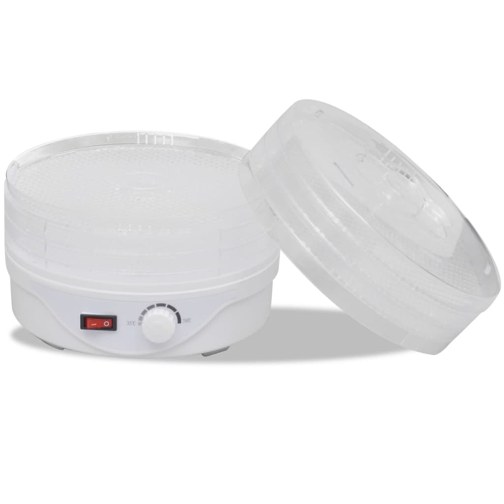 Voedseldroger rond 250 W 6 lades