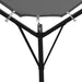 Prieel 4x4 m antraciet
