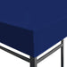 Prieeldak 310 g/m² 3x3 m blauw