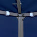 Prieeldak 310 g/m² 3x3 m blauw