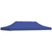 Partytentdak 3x6 m blauw