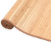 Tapijt 80x200 cm bamboe bruin