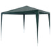 Partytent 3x3 m PE groen