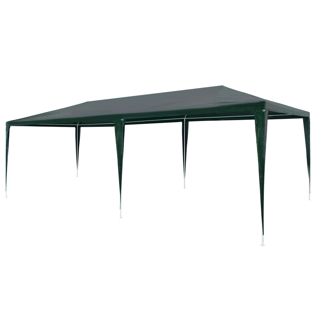 Partytent 3x6 m PE groen