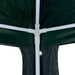 Partytent 3x6 m PE groen