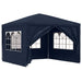 Partytent 3x3 m blauw