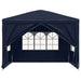 Partytent 3x3 m blauw
