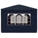 Partytent 3x3 m blauw