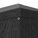 Partytent 3x4 m antraciet