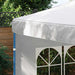 Tentwanden Met Raam Pe 2 St Wit