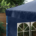 Tentwanden Met Raam Pe 2 St Blauw