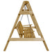 Schommelbank 205x150x157 cm geïmpregneerd grenenhout