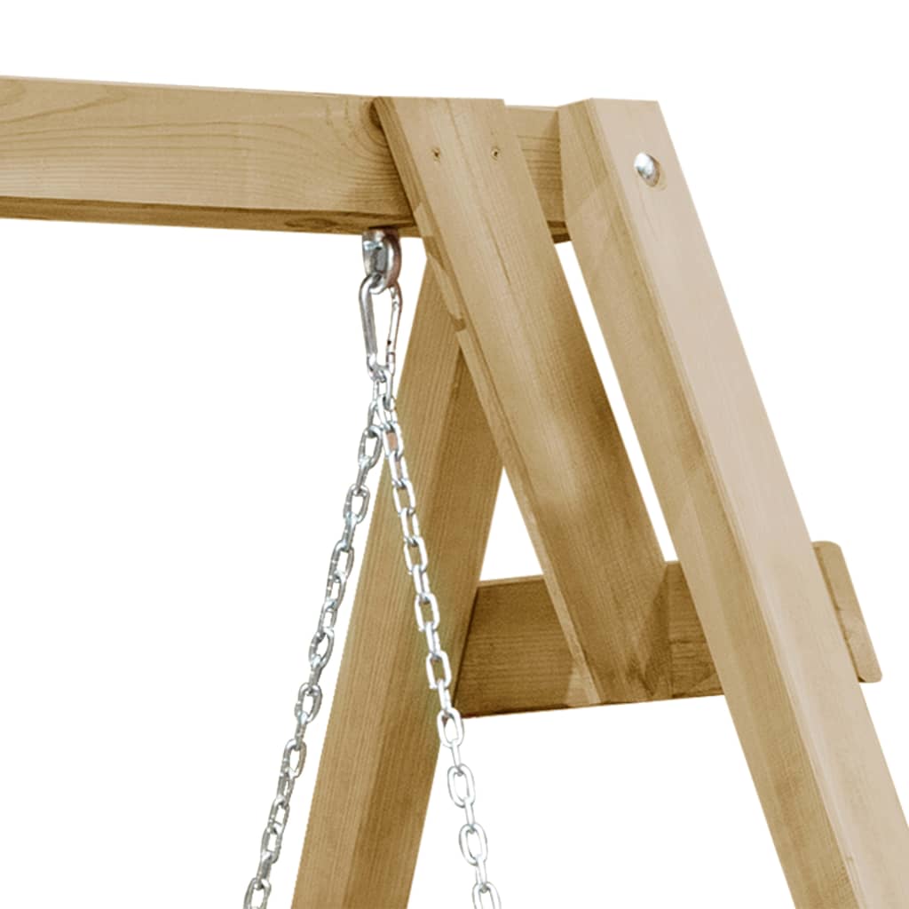 Schommelbank 205x150x157 cm geïmpregneerd grenenhout