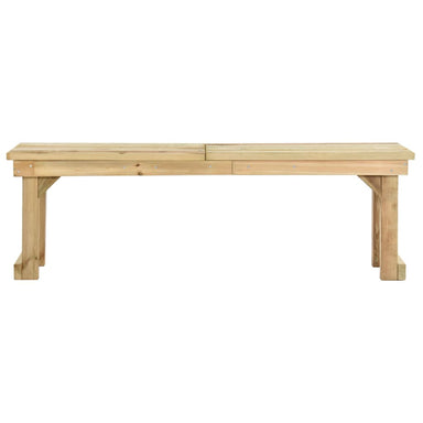 Tuinbank 140 Cm Geïmpregneerd Grenenhout 140 x 38 x 45 cm