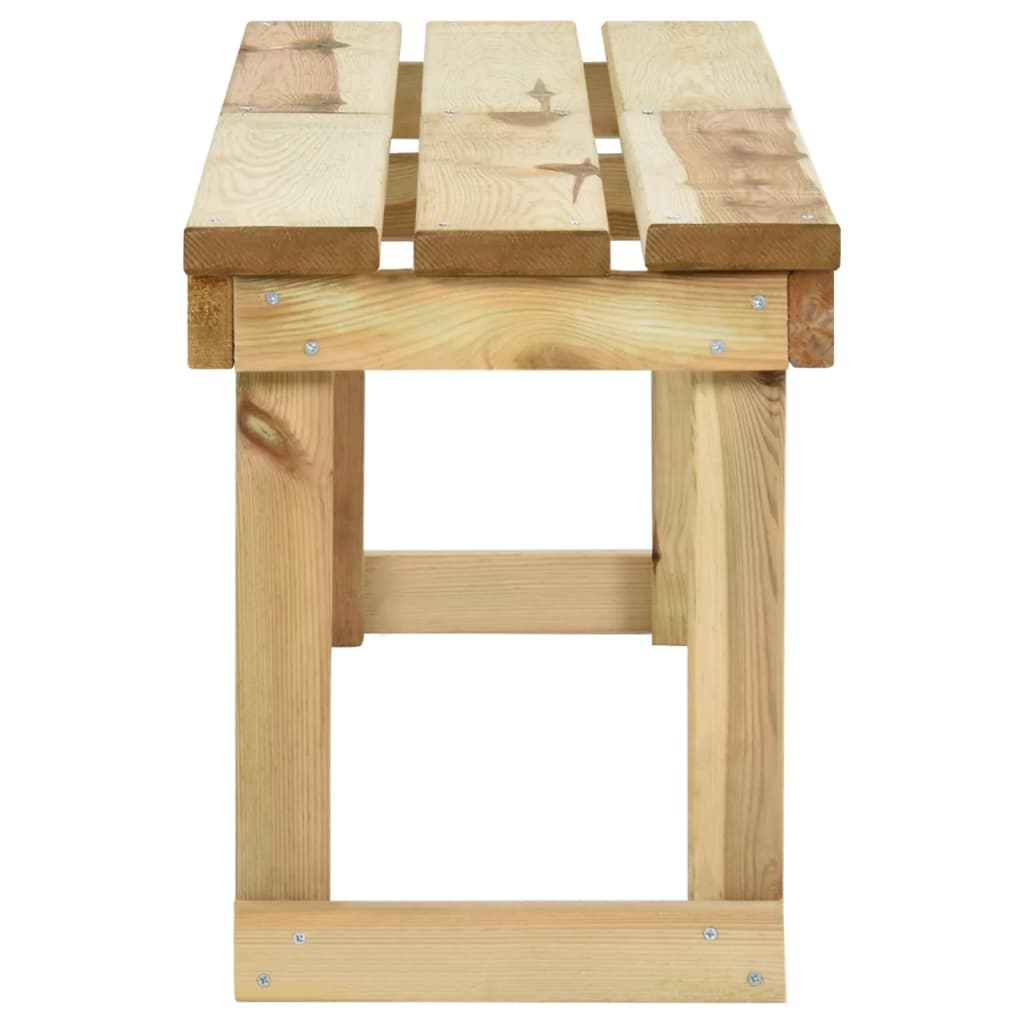 Tuinbank 140 Cm Geïmpregneerd Grenenhout 140 x 38 x 45 cm