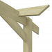 Pergola 180x210x40 cm geïmpregneerd grenenhout