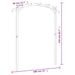 Pergola 180x210x40 cm geïmpregneerd grenenhout