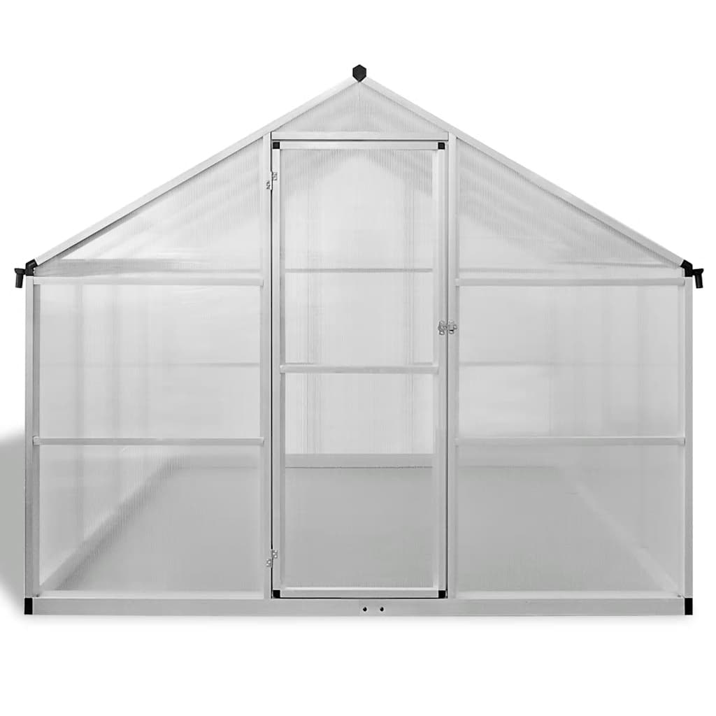 Tuinkas 23,44 m³ 481x250x195 cm aluminium