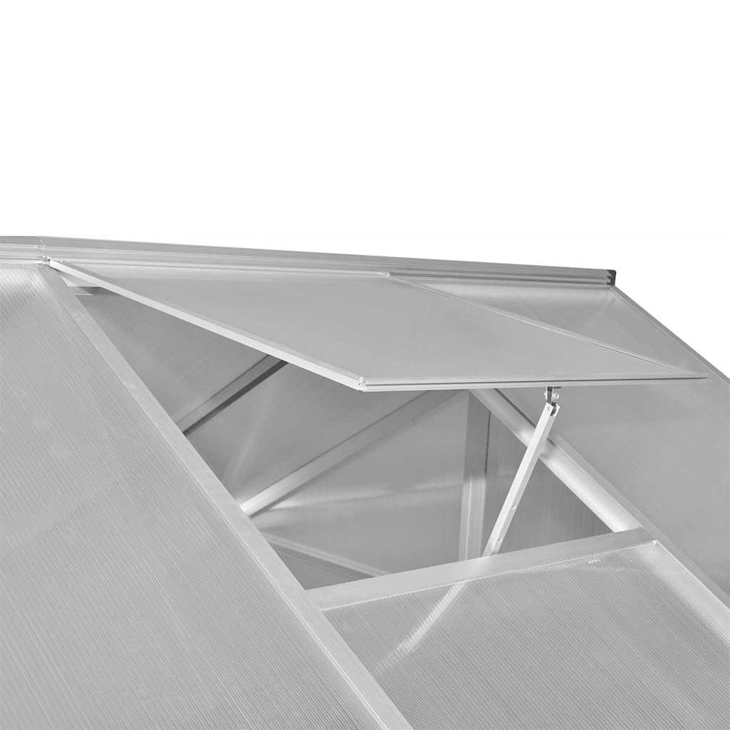 Tuinkas 23,44 m³ 481x250x195 cm aluminium