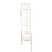 Tuinbank 122 cm ijzer antiekwit
