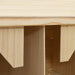 Kippenlegkast 4 compartimenten 106x40x59 cm massief grenenhout