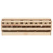 Kippenlegkast 5 compartimenten 117x33x38 cm massief grenenhout