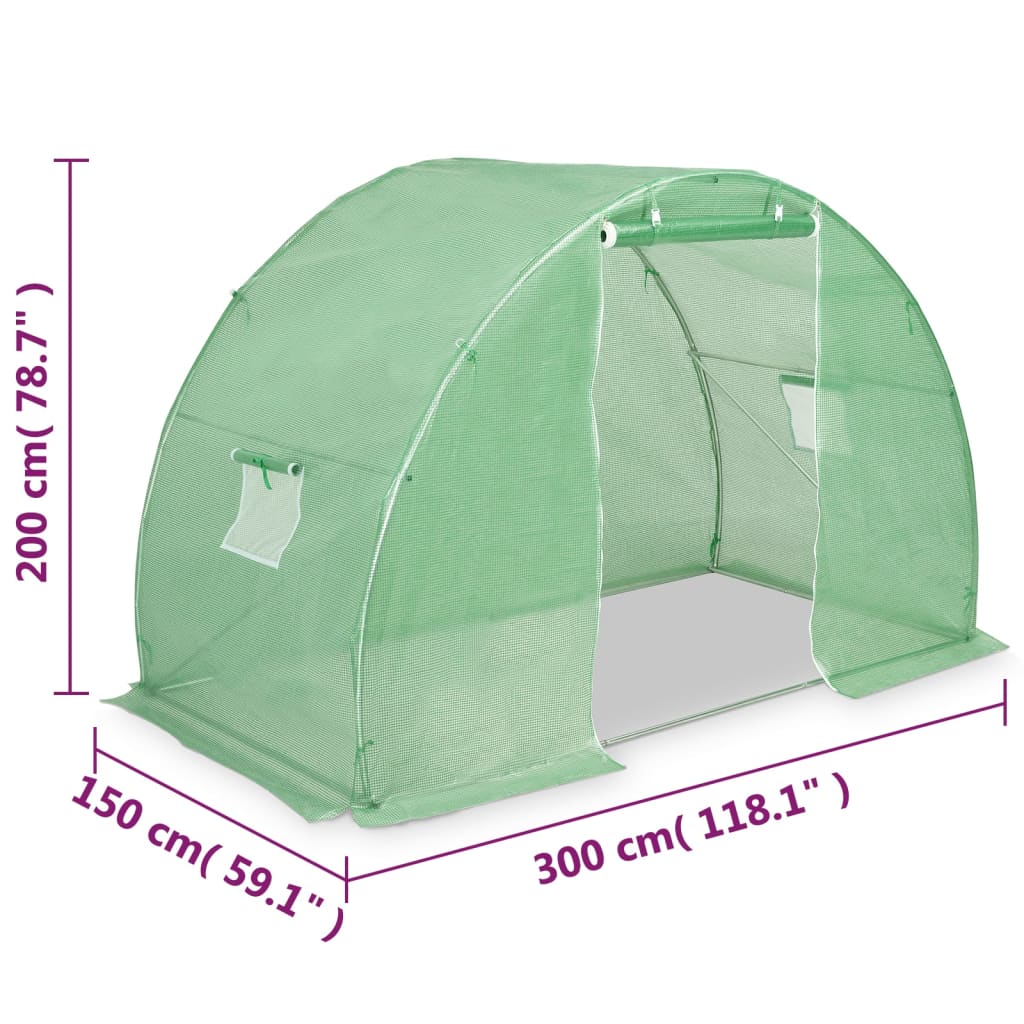 Kas 4,5 m² 300x150x200 cm