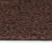 Vloerkleed handgemaakt rond 90 cm jute bruin