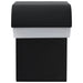LED-buitenwandlamp 9 W ovaal zwart