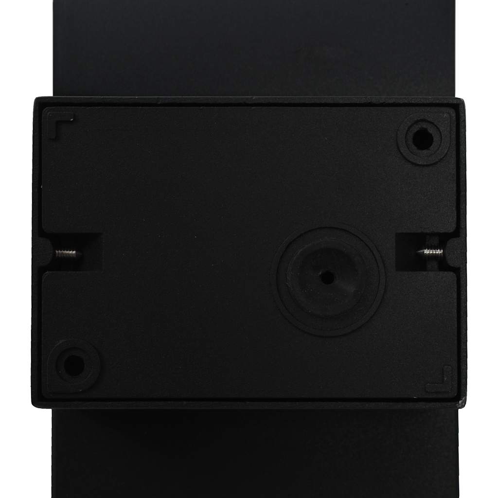 LED-buitenwandlamp 9 W ovaal zwart