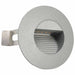 LED-buitenwandlampen 6 st 2 W rond zilverkleurig